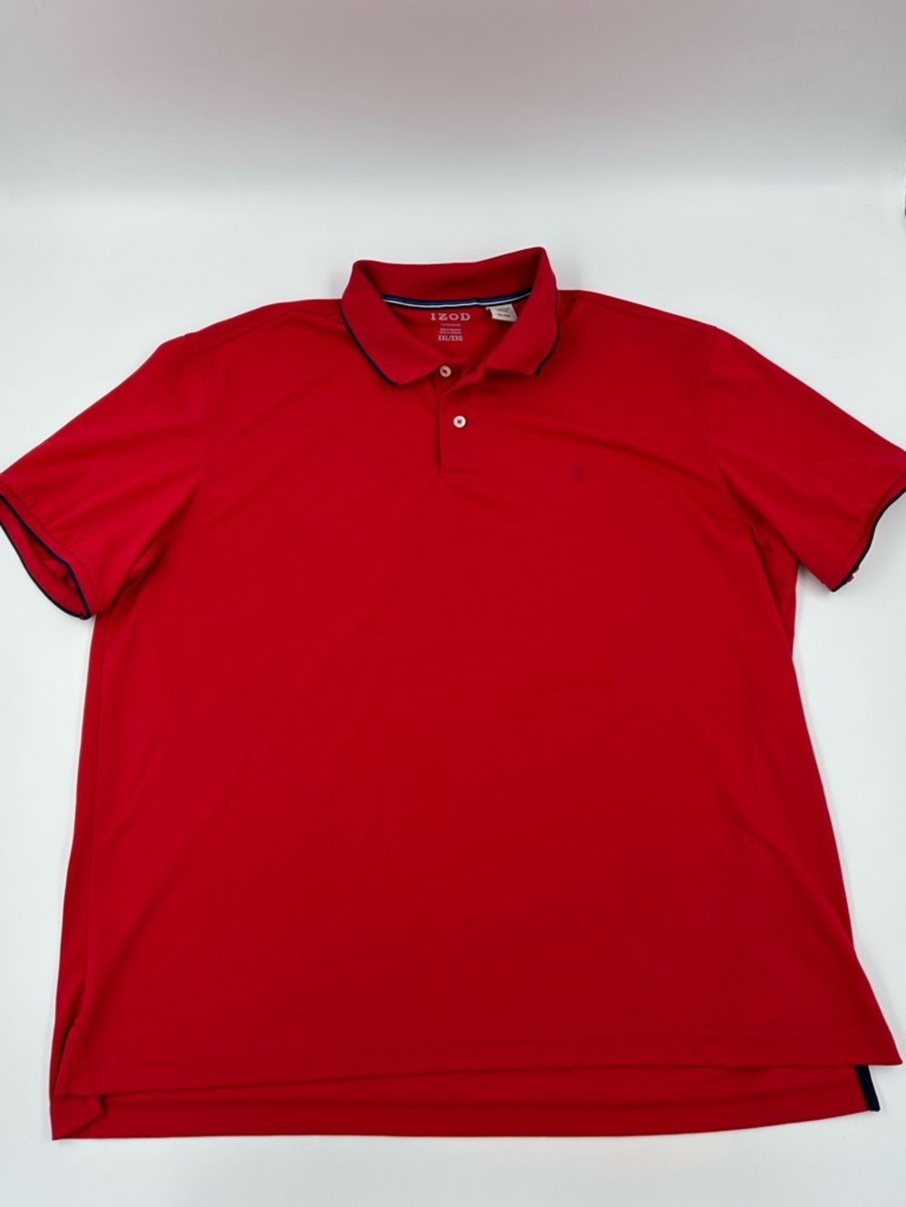 Izod Men’s Red Polo with Contrast Trim XXL